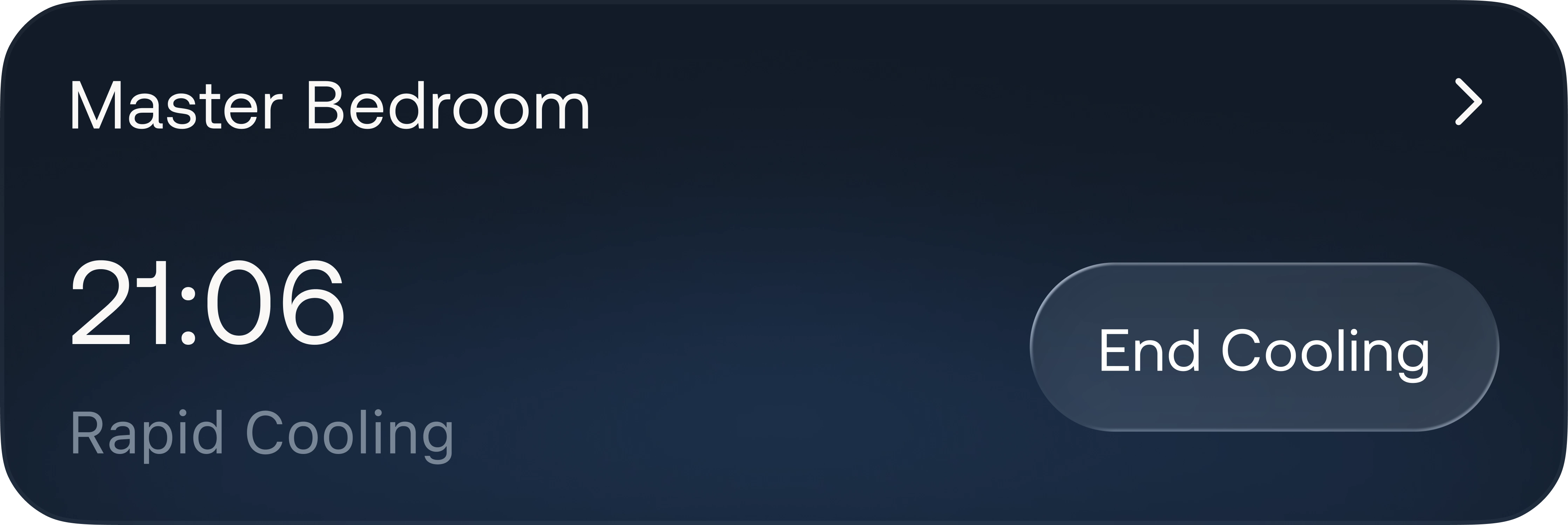 Master Bedroom — active rapid cooling at 21:06